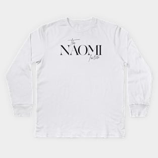 The Naomi Factor Kids Long Sleeve T-Shirt